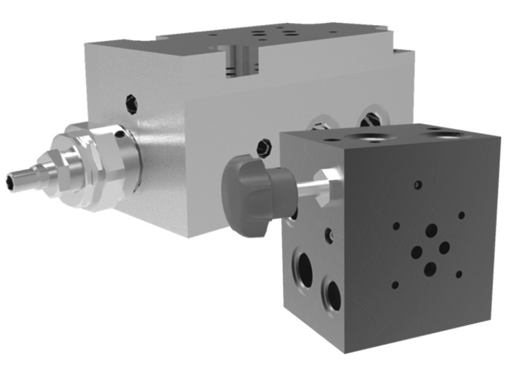 SA4 Power Pack Base Plates with Built-in Pressure Relief Valve