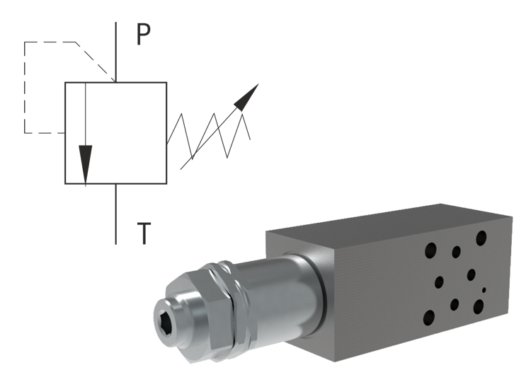 Pressure Relief Valves, Poppet Type, Direct Acting, Modular Design