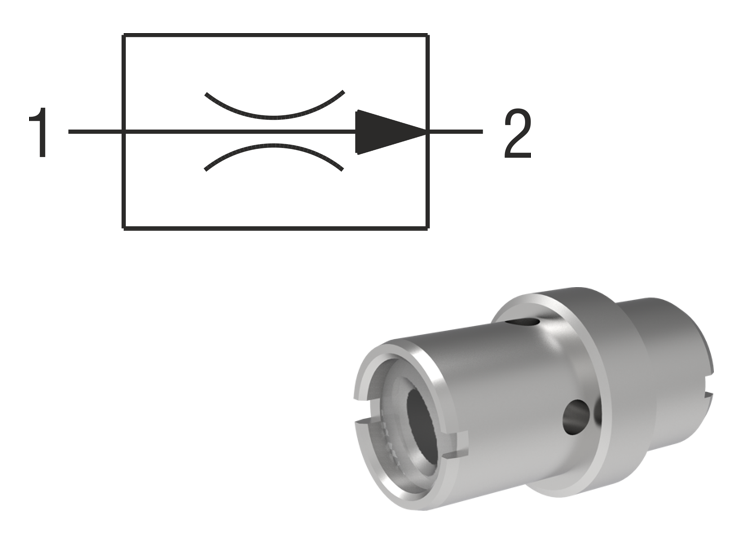 Flow Control Valves, Cartridge Design, In-Line Mounted Design
